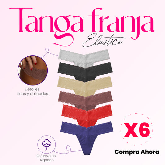 Pack de 6 Tangas